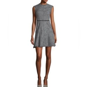 EnFocus Studio Black & White Woven Dress size 4 petite